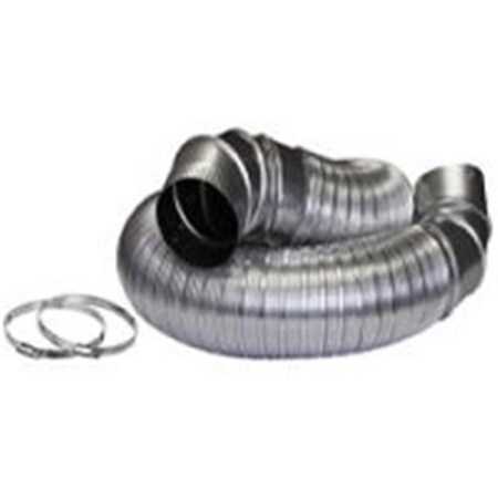 Dundas Jafine. Dundas Jafine MFX48ULMK Metal Dryer Hook Up Kit 4 in. x 8 Ft. 197723